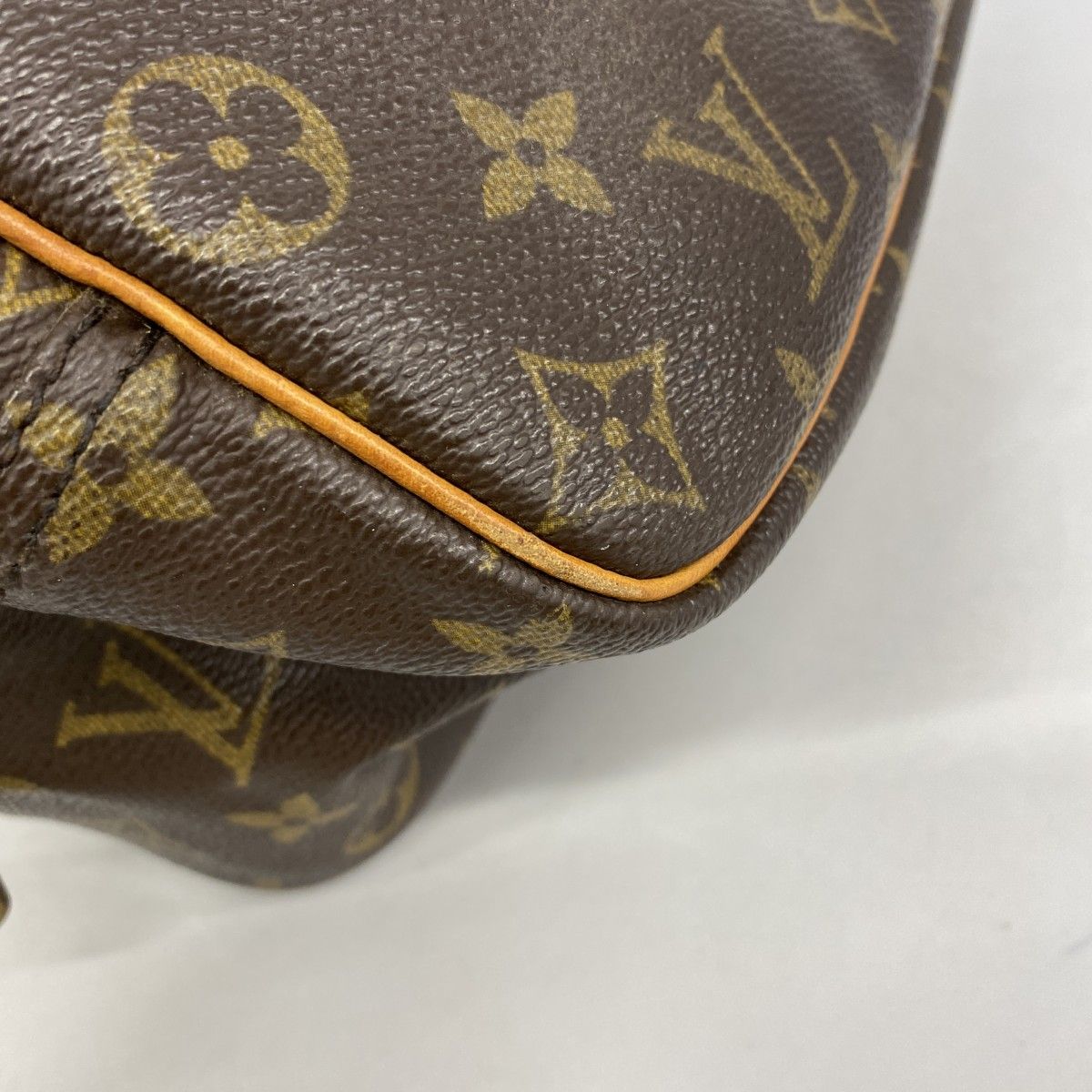 Louis Vuitton Handbag Monogram Deauville Brown — view 6