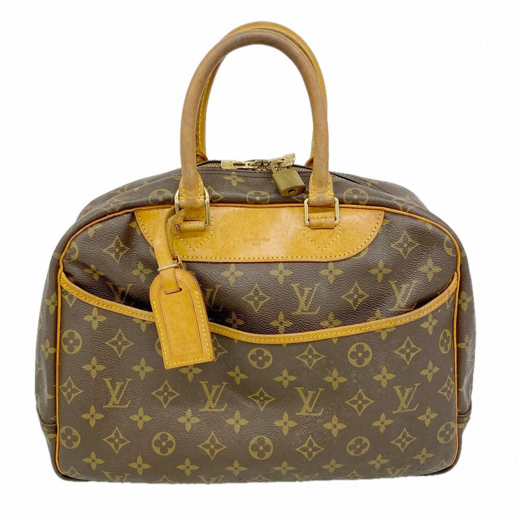Louis Vuitton Handbag Monogram Deauville Brown