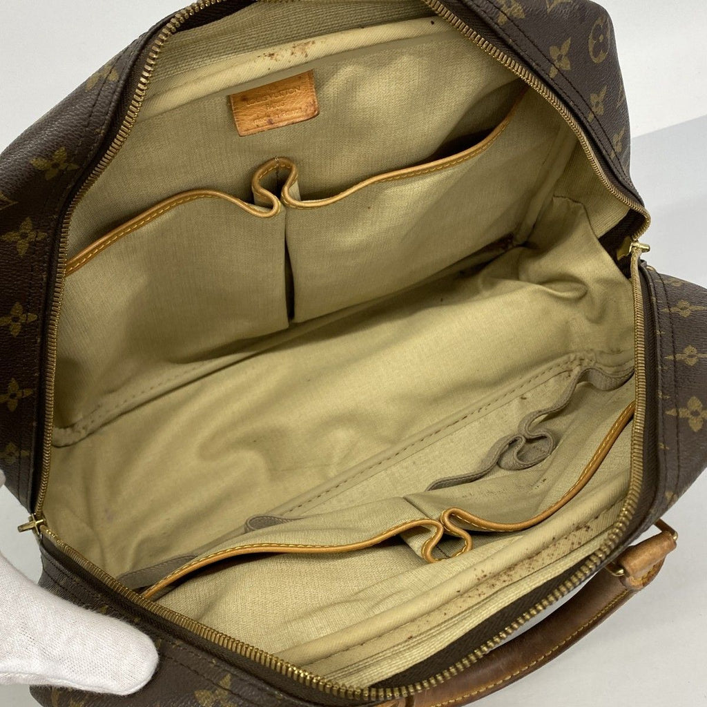 Louis Vuitton Handbag Monogram Deauville Brown — view 4