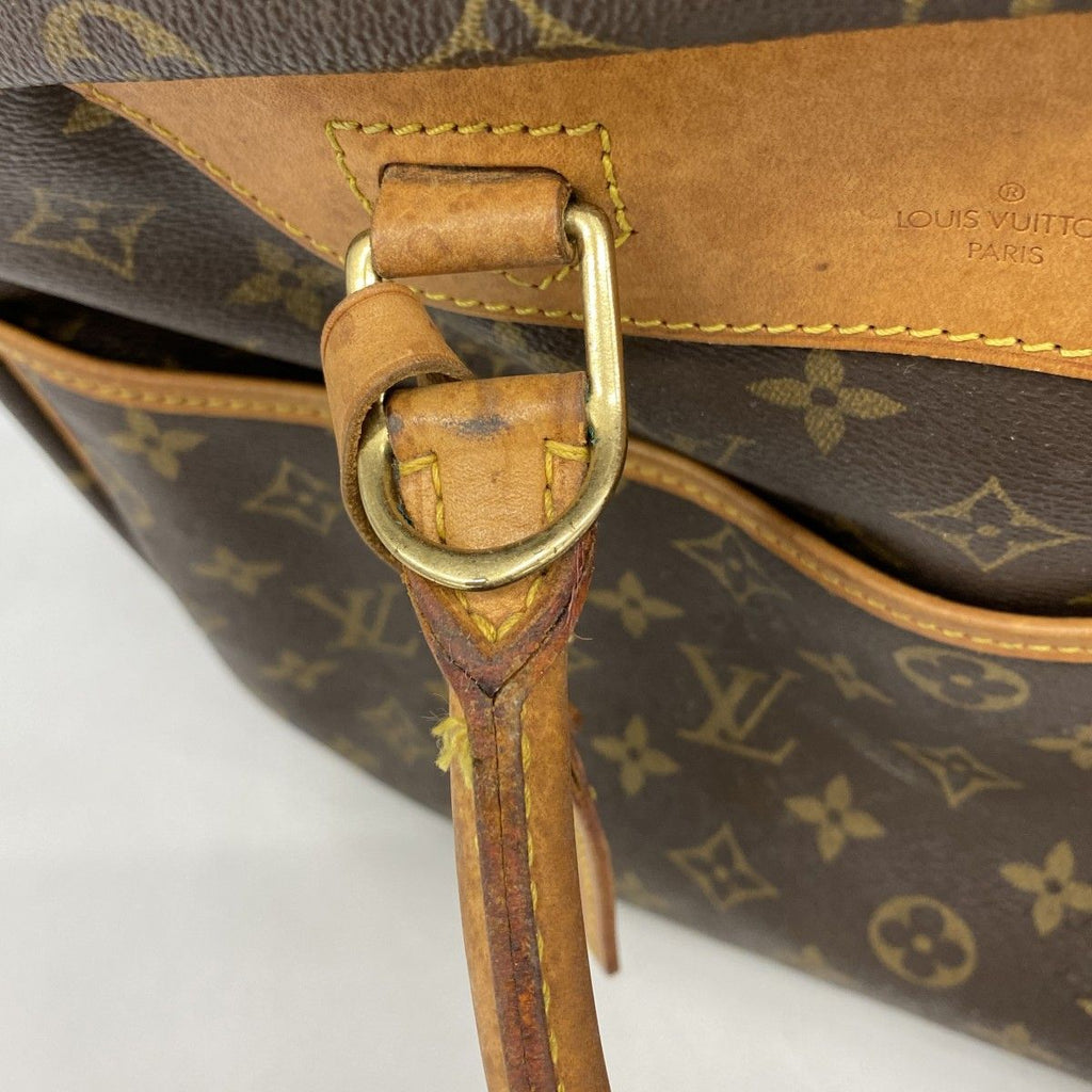 Louis Vuitton Handbag Monogram Deauville Brown — view 7