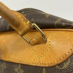 Louis Vuitton Handbag Monogram Deauville Brown — view 8