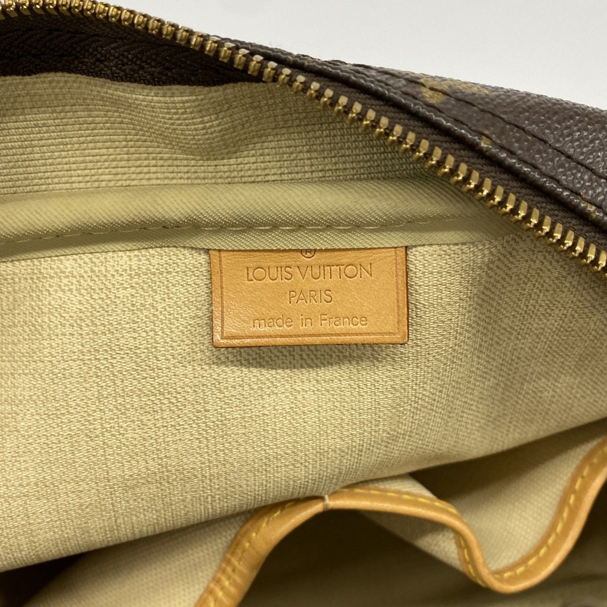 Louis Vuitton Handbag Monogram Deauville Brown — view 5