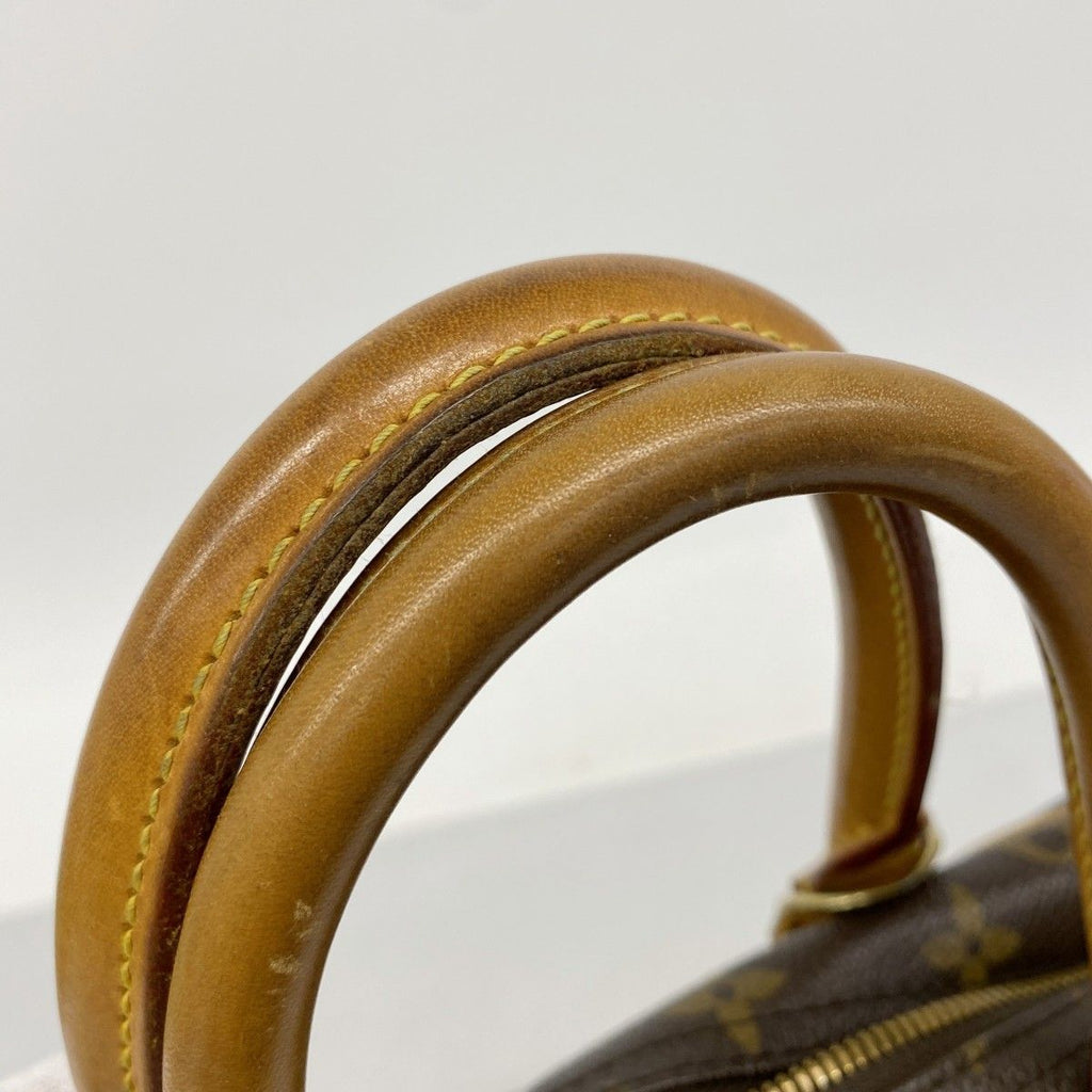 Louis Vuitton Handbag Monogram Deauville Brown — view 9