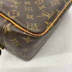 Louis Vuitton Handbag Monogram Deauville Brown — view 6