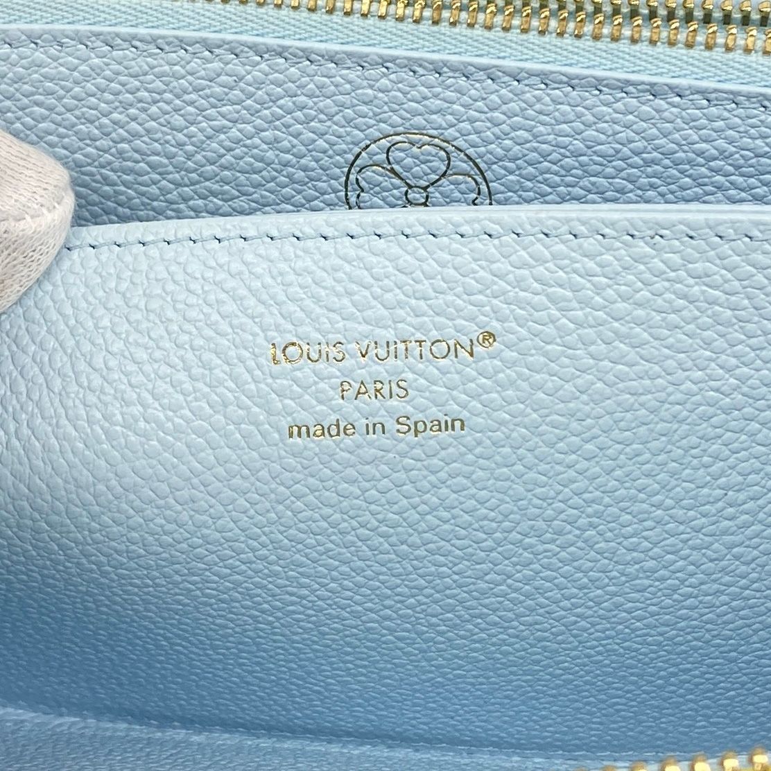 Louis Vuitton Wallet Monogram Empreinte Super Lucky de Zippy Citrus — view 4