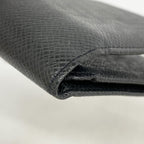 Louis Vuitton Billfold Taiga Portobier 3 Vole Ardoise Wallet — view 5