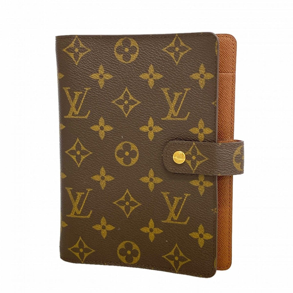 Louis Vuitton Notebook Cover Monogram Agenda Brown
