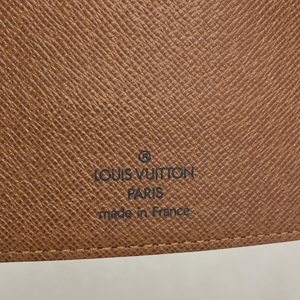Louis Vuitton Notebook Cover Monogram Agenda Brown — view 4