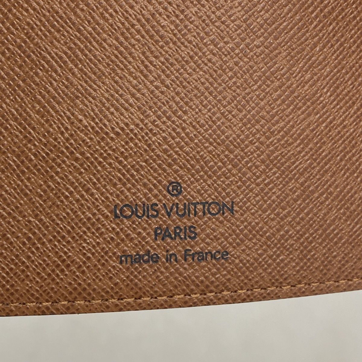 Louis Vuitton Notebook Cover Monogram Agenda Brown — view 4