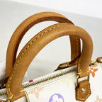 Louis Vuitton Handbag Monogram Multicolor Mini Speedy Blanc — view 8