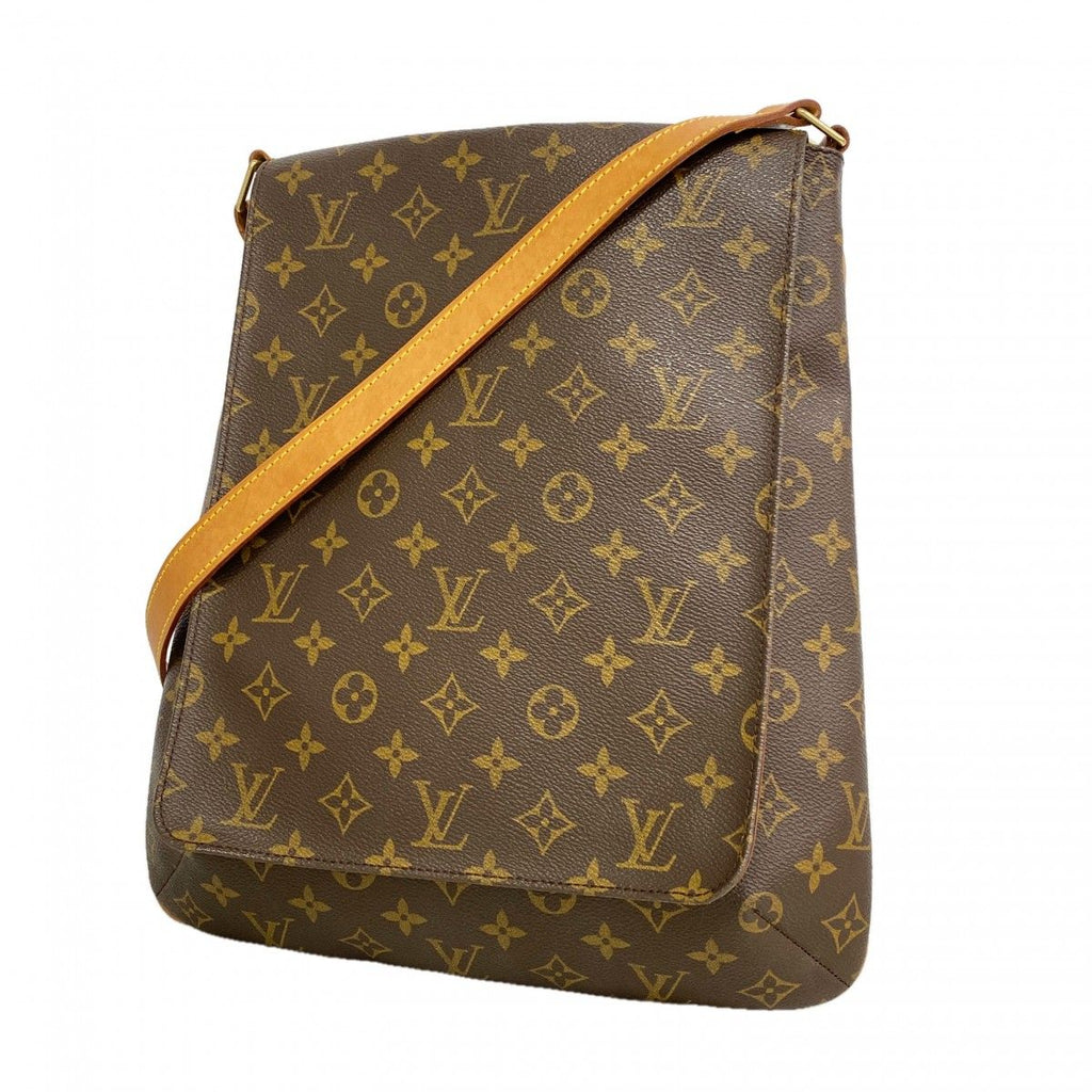 Louis Vuitton Shoulder Bag Monogram Musette Brown
