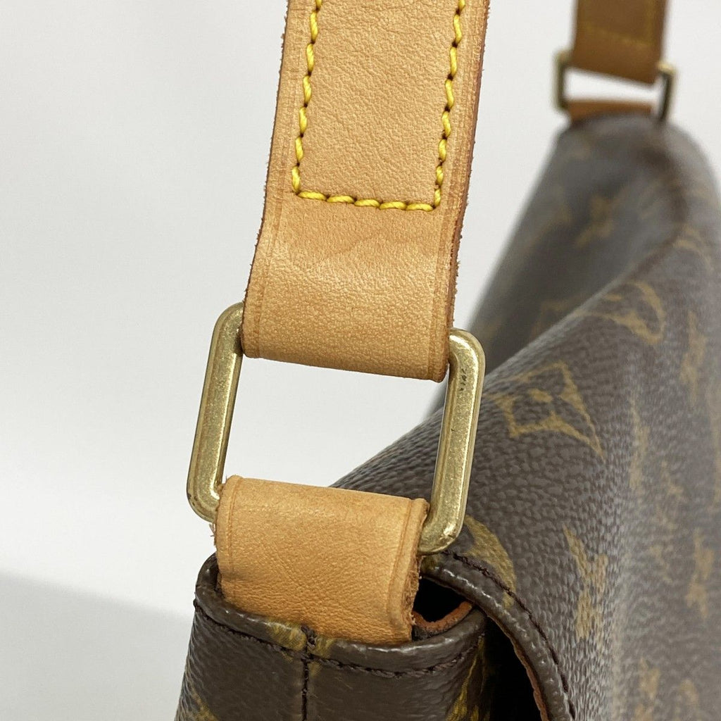Louis Vuitton Shoulder Bag Monogram Musette Brown — view 7