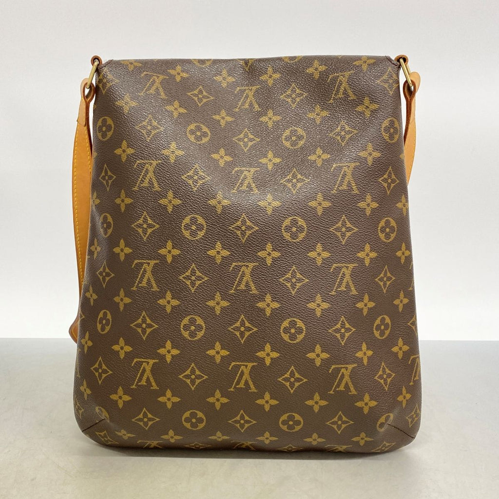 Louis Vuitton Shoulder Bag Monogram Musette Brown — view 9