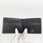 Louis Vuitton Card Case Taiga Portobier 9 Cult Cles Ardoise — view 3