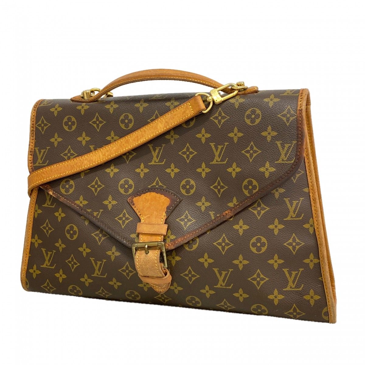 Louis Vuitton Handbag Monogram Beverly Brown 2-Way