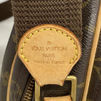 Louis Vuitton Shoulder Bag Monogram Reporter PM Brown — view 5