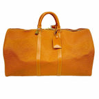 Louis Vuitton Boston Bag Epi Keepall 55 Cipango Gold