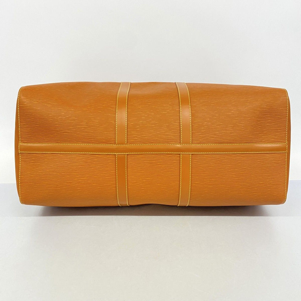 Louis Vuitton Boston Bag Epi Keepall 55 Cipango Gold — view 3