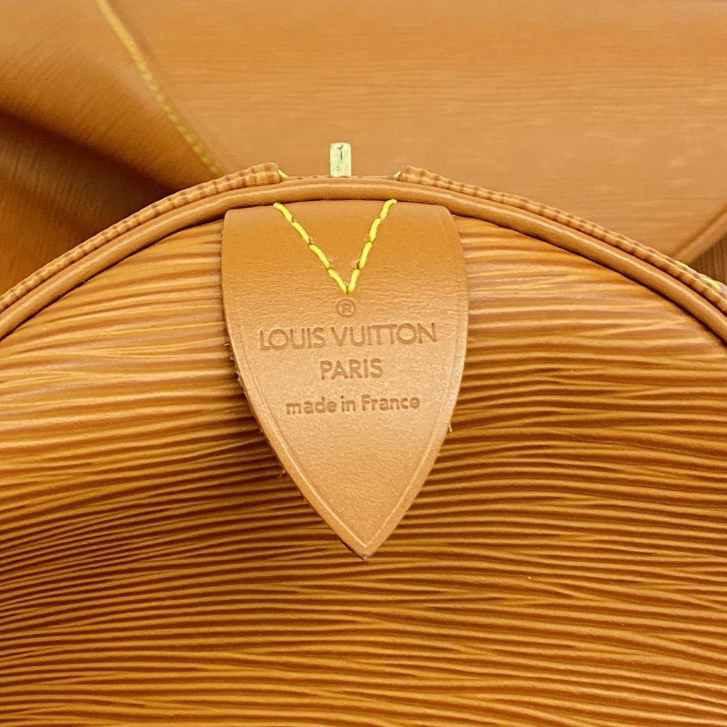 Louis Vuitton Boston Bag Epi Keepall 55 Cipango Gold — view 5