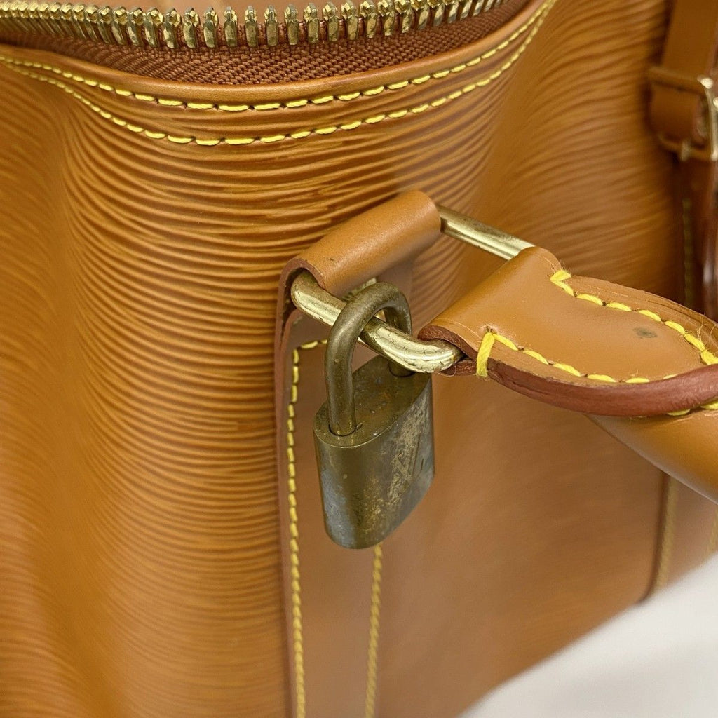 Louis Vuitton Boston Bag Epi Keepall 55 Cipango Gold — view 7