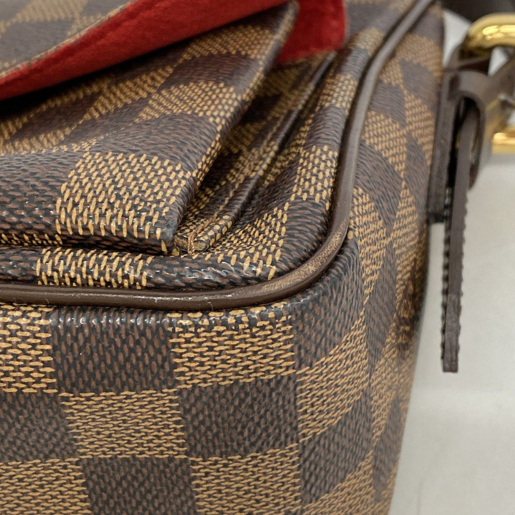 Louis Vuitton Shoulder Bag Damier Ravello GM Ebene — view 6