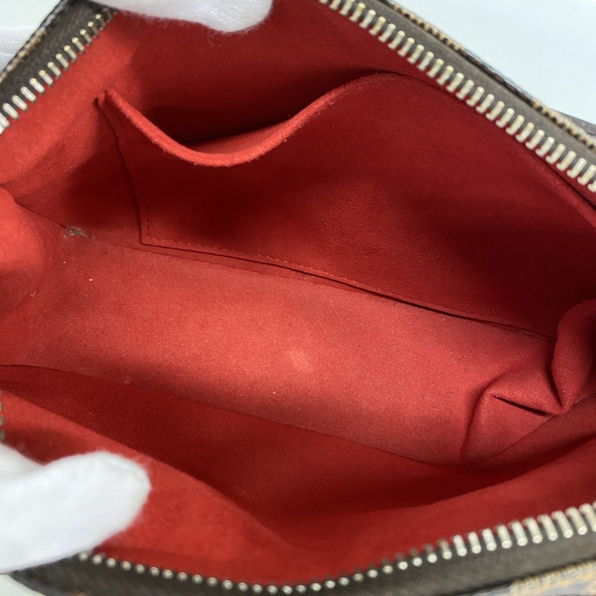 Louis Vuitton Shoulder Bag Damier Ravello GM Ebene — view 4