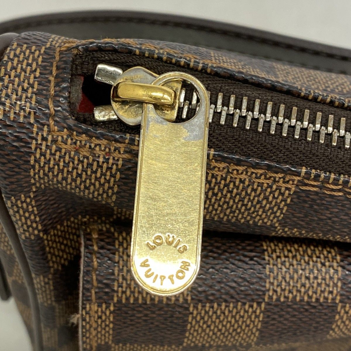 Louis Vuitton Shoulder Bag Damier Ravello GM Ebene — view 9