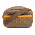 Louis Vuitton Shoulder Bag Monogram Reporter PM Brown