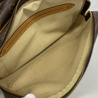 Louis Vuitton Shoulder Bag Monogram Reporter PM Brown — view 4