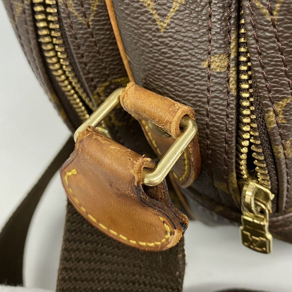 Louis Vuitton Shoulder Bag Monogram Reporter PM Brown — view 8
