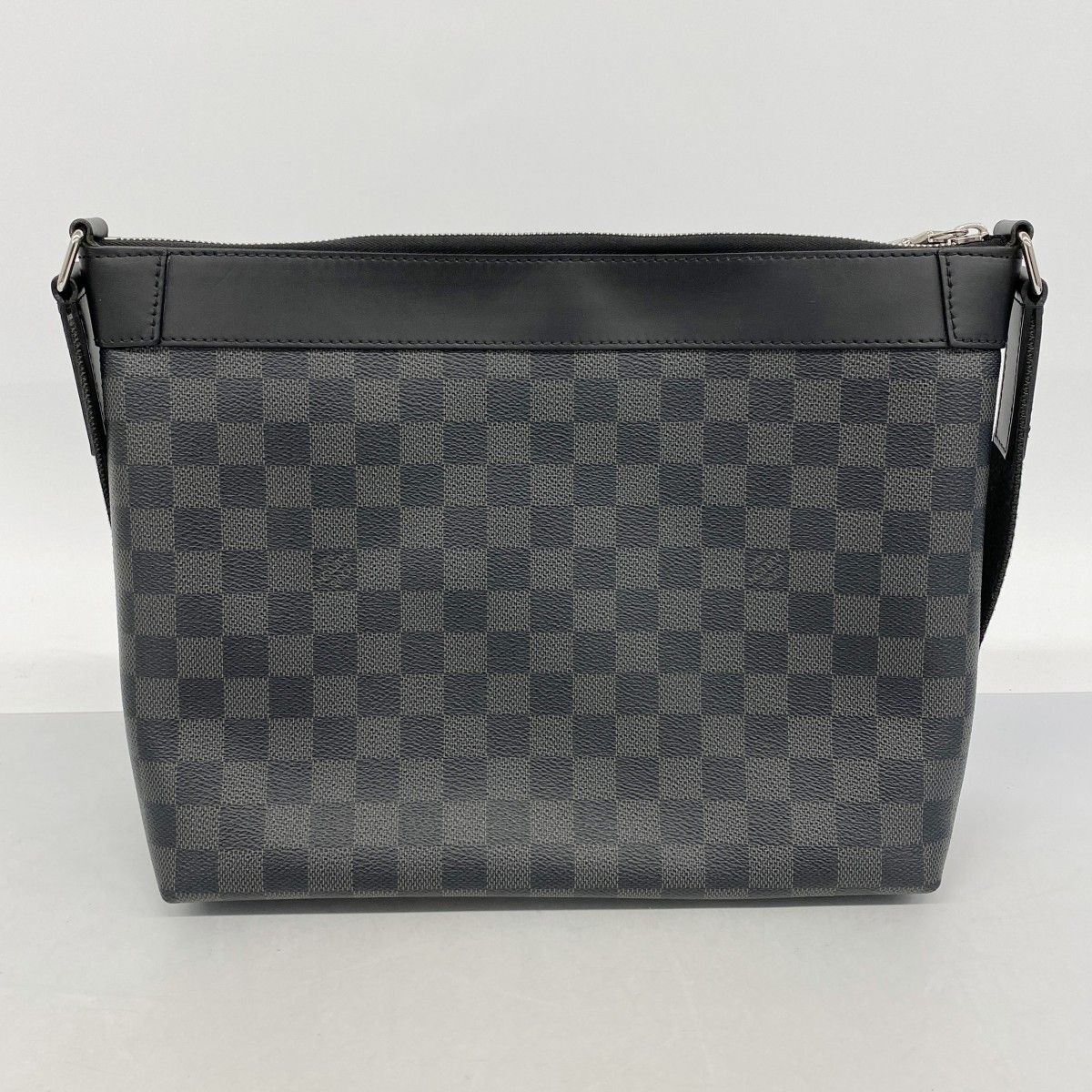 Louis Vuitton Shoulder Bag Damier Graphite Mick PM Black — view 8