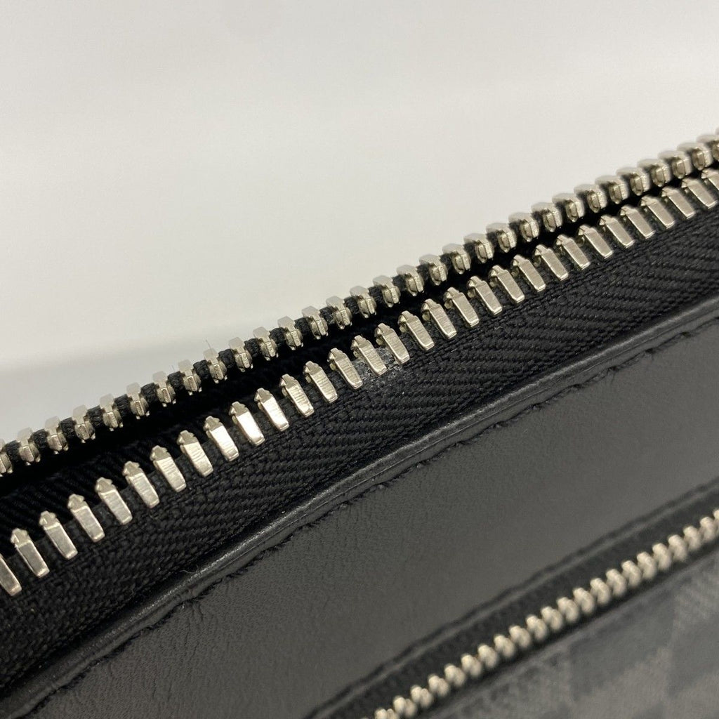 Louis Vuitton Shoulder Bag Damier Graphite Mick PM Black — view 7