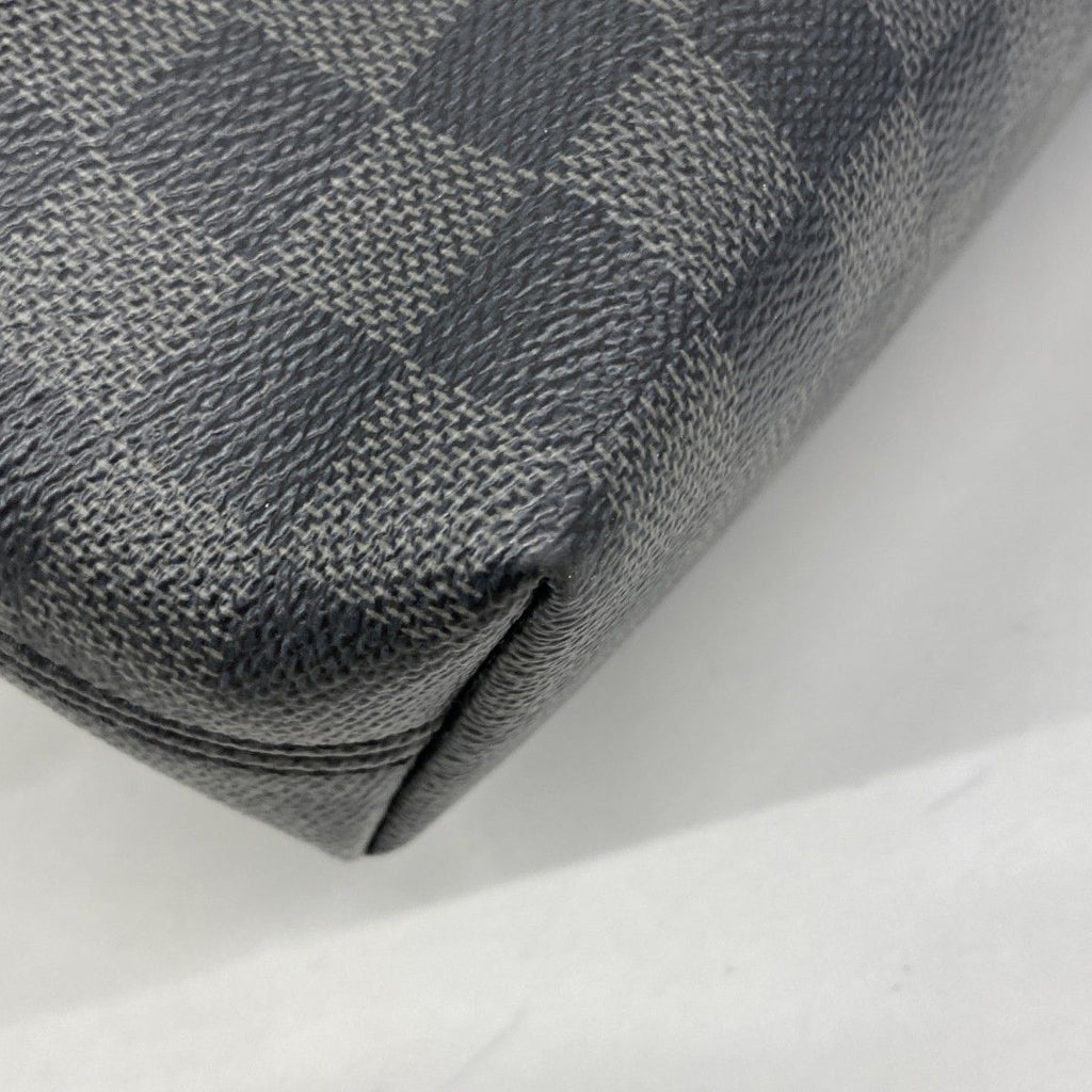 Louis Vuitton Shoulder Bag Damier Graphite Mick PM Black — view 6