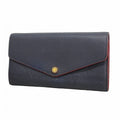 Louis Vuitton Wallet Monogram Empreinte Portefeuille Sarah Marine