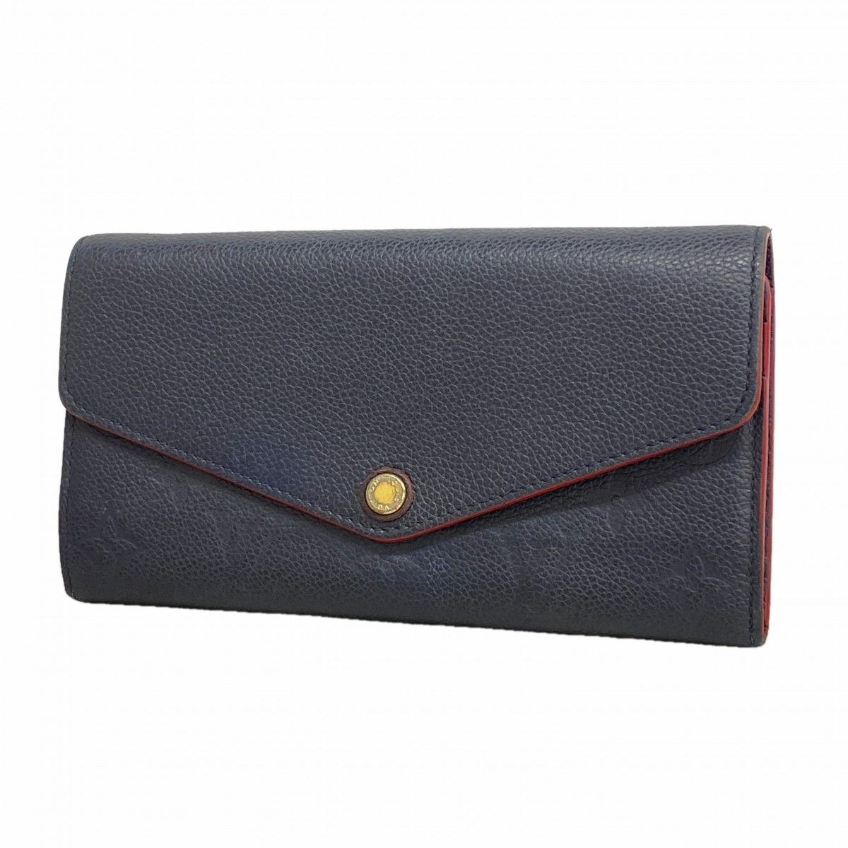 Louis Vuitton Wallet Monogram Empreinte Portefeuille Sarah Marine