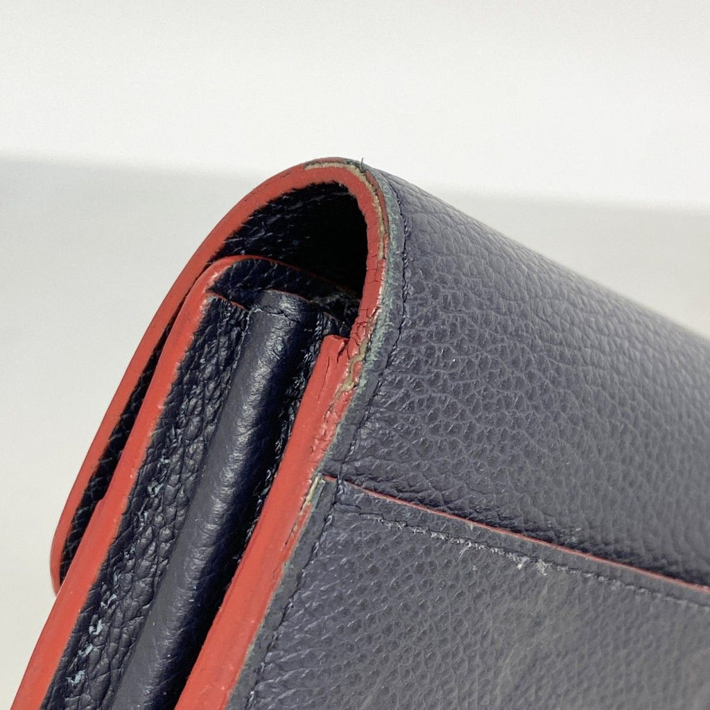 Louis Vuitton Wallet Monogram Empreinte Portefeuille Sarah Marine — view 6