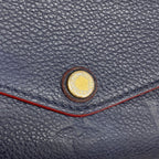 Louis Vuitton Wallet Monogram Empreinte Portefeuille Sarah Marine — view 7