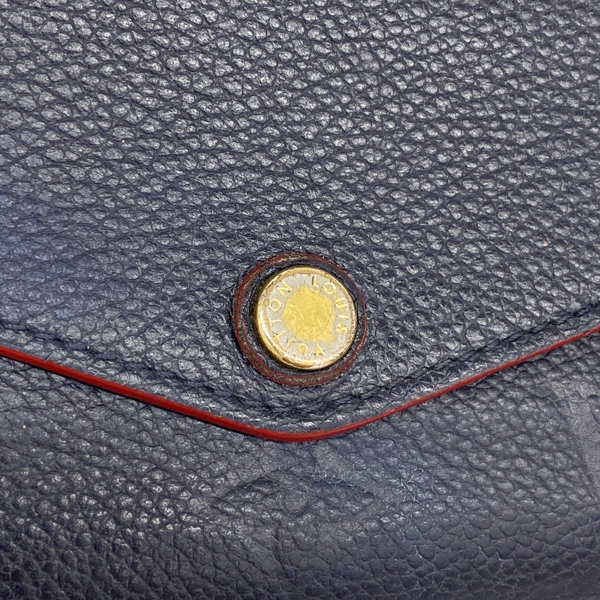 Louis Vuitton Wallet Monogram Empreinte Portefeuille Sarah Marine — view 7