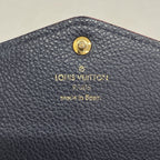 Louis Vuitton Wallet Monogram Empreinte Portefeuille Sarah Marine — view 4
