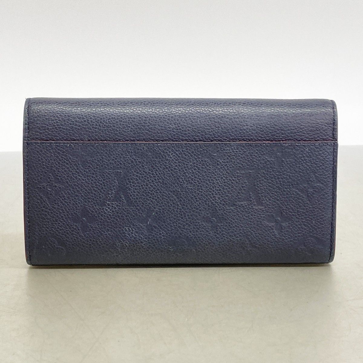 Louis Vuitton Wallet Monogram Empreinte Portefeuille Sarah Marine — view 8