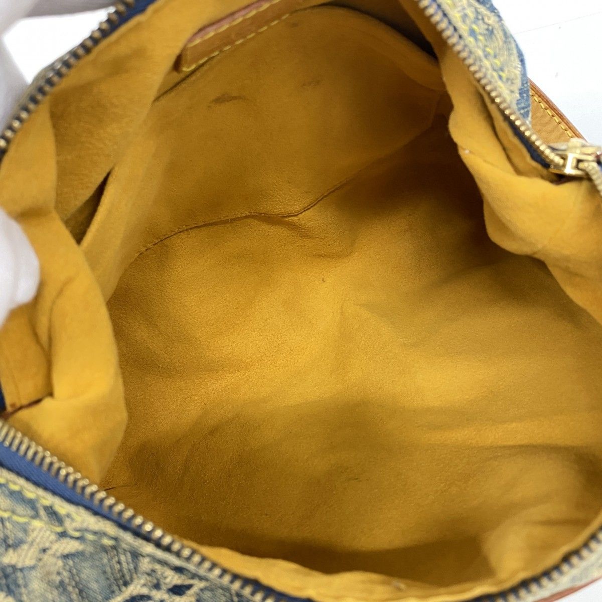 Louis Vuitton Shoulder Bag Monogram Denim PM Blue — view 4