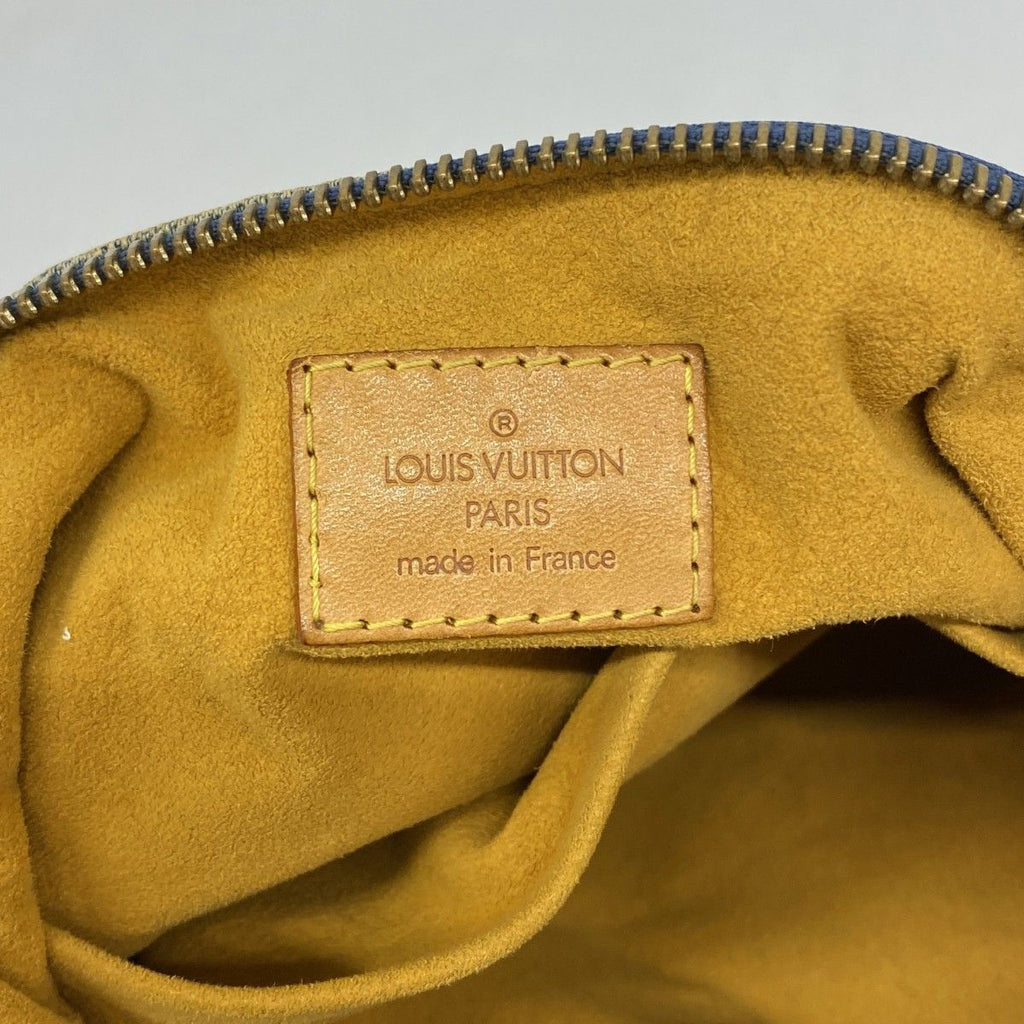 Louis Vuitton Shoulder Bag Monogram Denim PM Blue — view 5