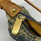 Louis Vuitton Shoulder Bag Monogram Denim PM Blue — view 9