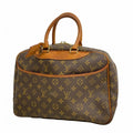 Louis Vuitton Handbag Monogram Deauville Brown