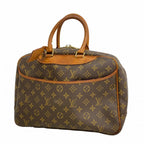 Louis Vuitton Handbag Monogram Deauville Brown