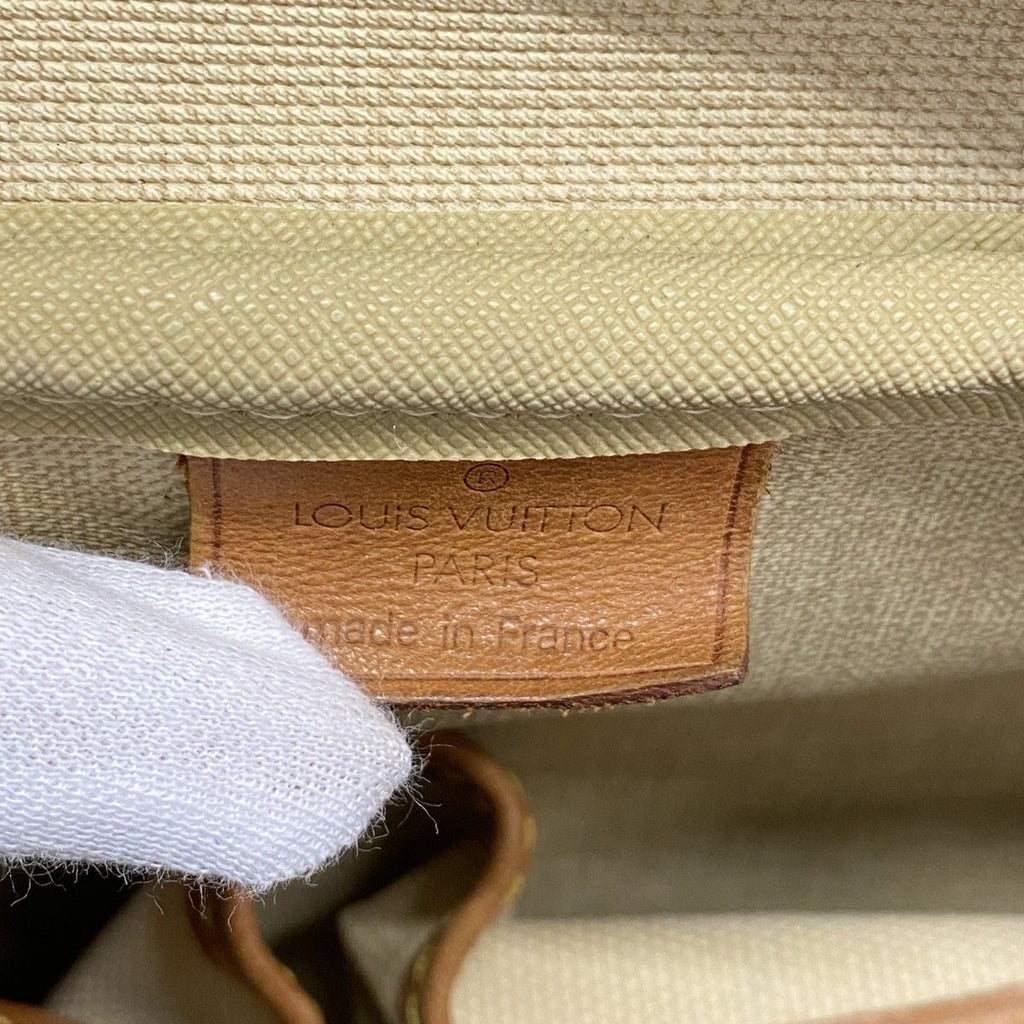 Louis Vuitton Handbag Monogram Deauville Brown — view 5