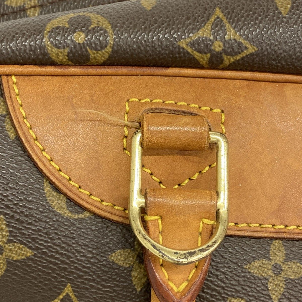 Louis Vuitton Handbag Monogram Deauville Brown — view 9