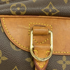 Louis Vuitton Handbag Monogram Deauville Brown — view 9