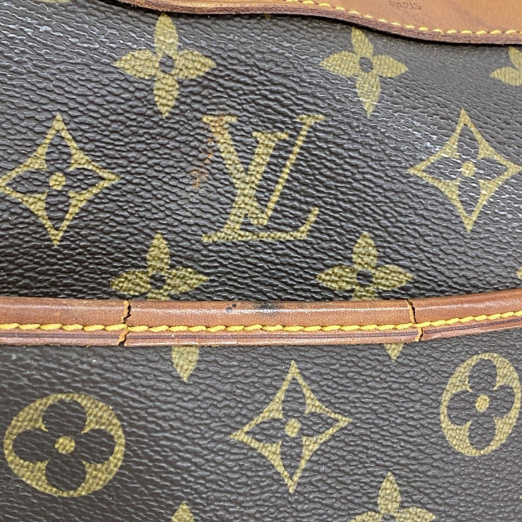 Louis Vuitton Handbag Monogram Deauville Brown — view 6