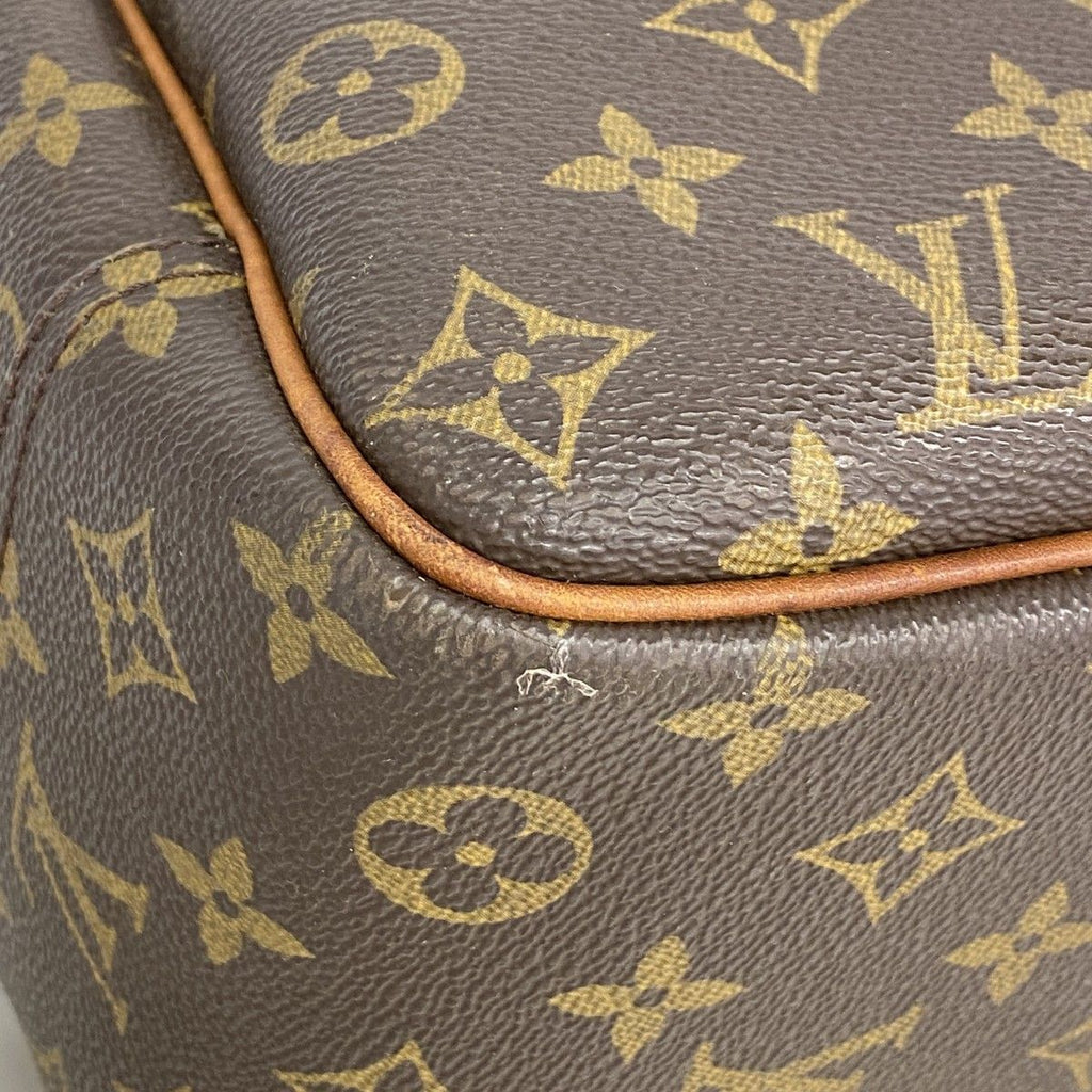 Louis Vuitton Handbag Monogram Deauville Brown — view 7
